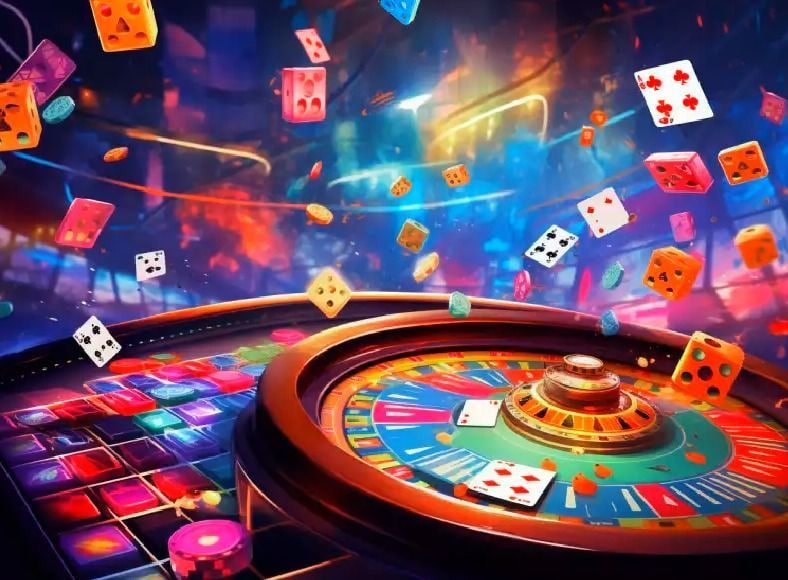 Multi-angle camera feed from Pretty Gaming roulette table showing wheel and betting grid
